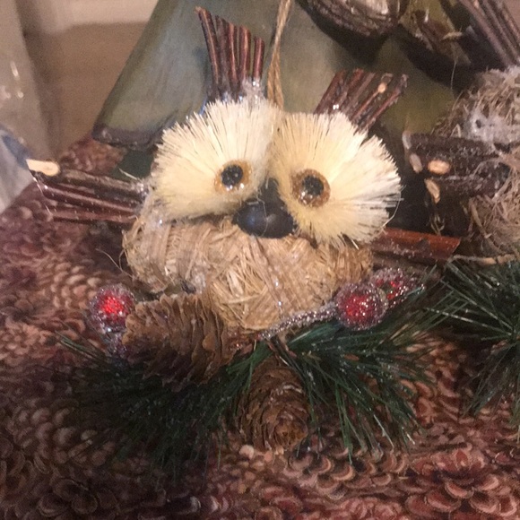 Set of 3 Owl Ornaments - Picture 4 of 5